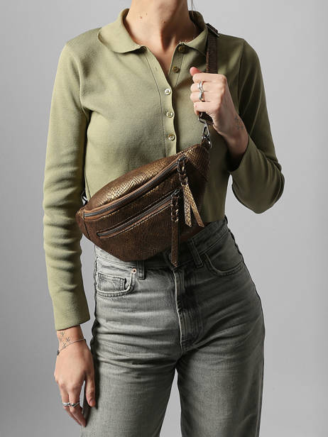 Heuptasje Miniprix Bruin snake 19644 ander zicht 1