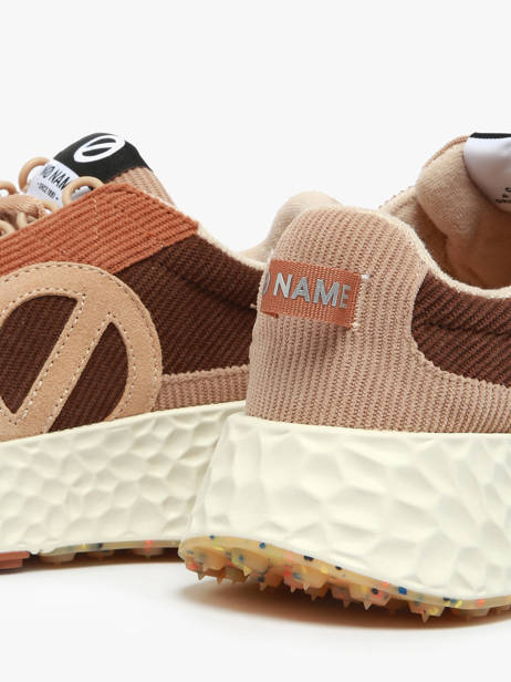 Sneakers Carter Runner Uit Leder No name Bruin women VCDD04DN ander zicht 2