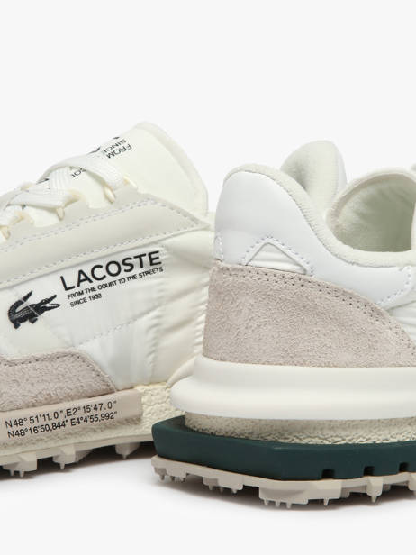 Sneakers Elite Active Lacoste Wit men 6SMA0008 ander zicht 2