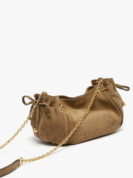 Cross Body Tas Premium Leder Gerard darel Bruin premium DCS07400 ander zicht 2