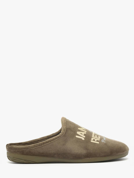 Pantoffels La maison de l'espadrille Groen men 8 ander zicht 3