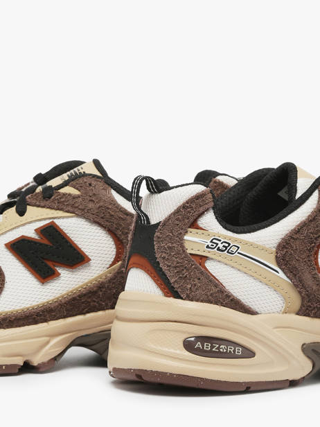 Sneakers 530 New balance Bruin boy MR530SNC ander zicht 2