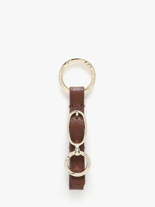 Longchamp Le foulonné Sleutelhanger Bruin