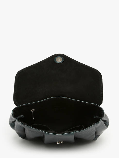 Cross Body Tas Suzon M Minuit Leder Paul marius Groen minuit SUZOMMIN ander zicht 3