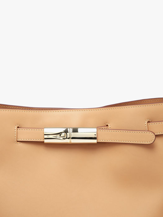 Longchamp Le roseau smart Schoudertas Beige