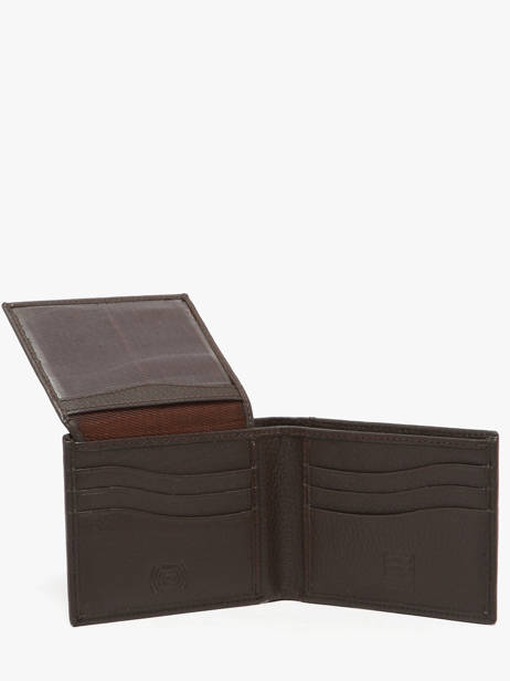 Portefeuille Caviar Leder Crinkles Bruin caviar 14074 ander zicht 2