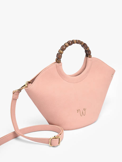Cross Body Tas Neflier Pearl Woomen Roze neflier pearl WNEP02 ander zicht 3