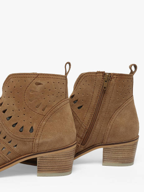 Enkellaarsjes Met Hak Uit Leder Alpe Bruin women 54331101 ander zicht 2