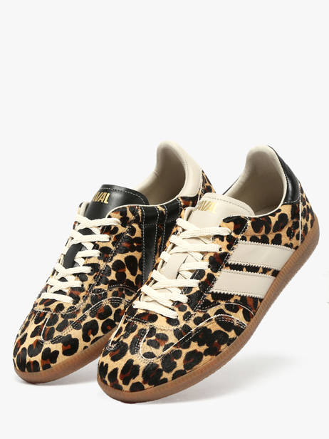 Sneakers Uit Leder Caval Veelkleurig women BAPULS30 ander zicht 1