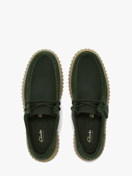Derby Veterschoenen Clarks Groen men 26186160 ander zicht 4
