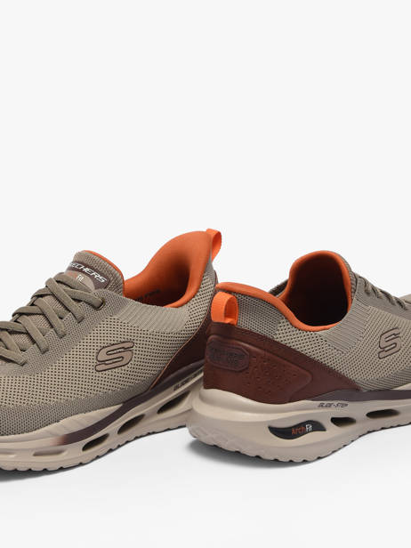 Sneakers Skechers Grijs men 210994 ander zicht 2