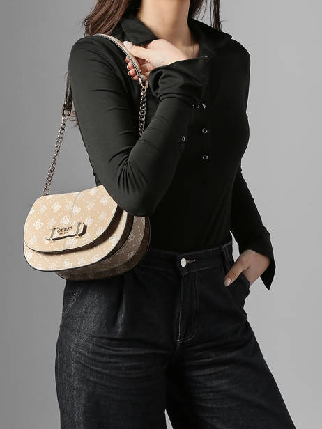 Schoudertas Carrie Logo Guess Beige carrie logo GP989820 ander zicht 1