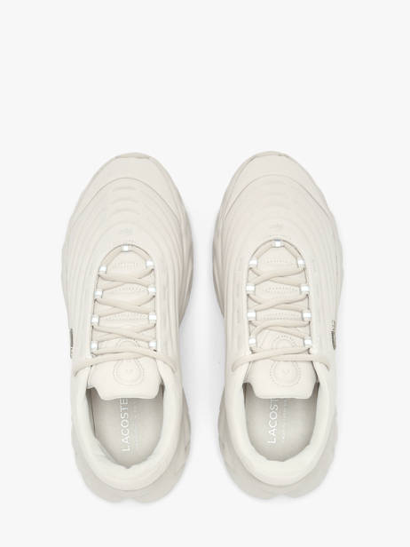 Sneakers Uit Leder Lacoste Wit men 1SMA0063 ander zicht 4