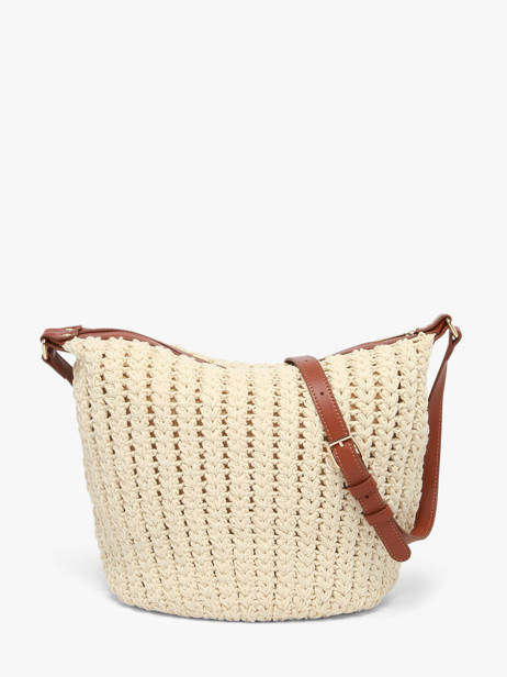Cross Body Tas Tresse Coton Lancaster Beige tresse coton 69 ander zicht 5