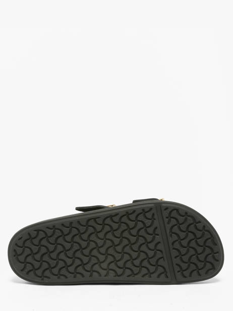 Slippers Arizona Droplet Uit Leder Birkenstock Zwart women 1029353 ander zicht 4