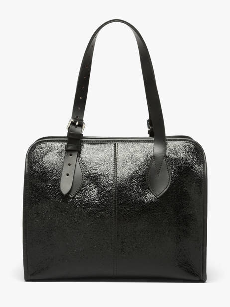 Schoudertas Eclipse Leder Paul marius Zwart eclipse CABASECL ander zicht 4