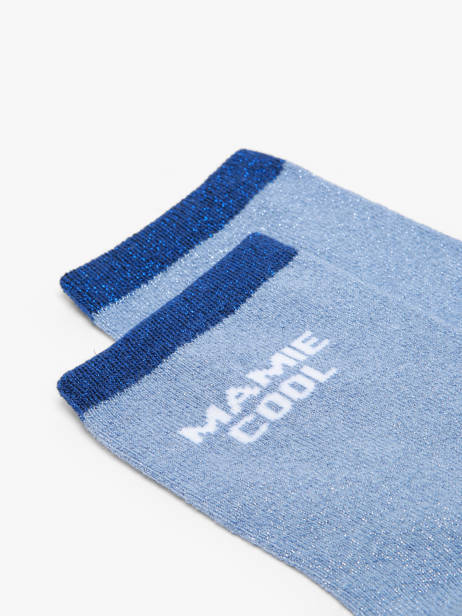 Sokken Pieces Blauw socks women 17168185 ander zicht 1