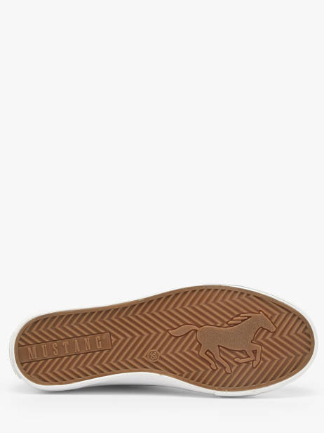 Sneakers Mustang Wit women M0222010 ander zicht 4