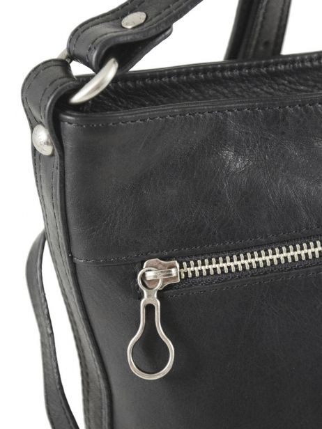 Cross Body Tas Nova Leder Lancaster Zwart soft vintage nova 5761 ander zicht 2