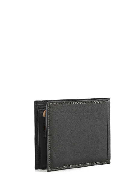 Portefeuille Leder Katana Zwart marina 753014 ander zicht 1