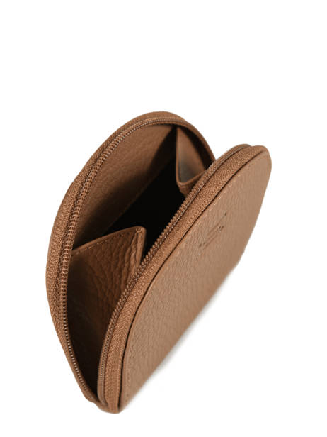 Portemonnee Caviar Leder Crinkles Bruin caviar 14291 ander zicht 1