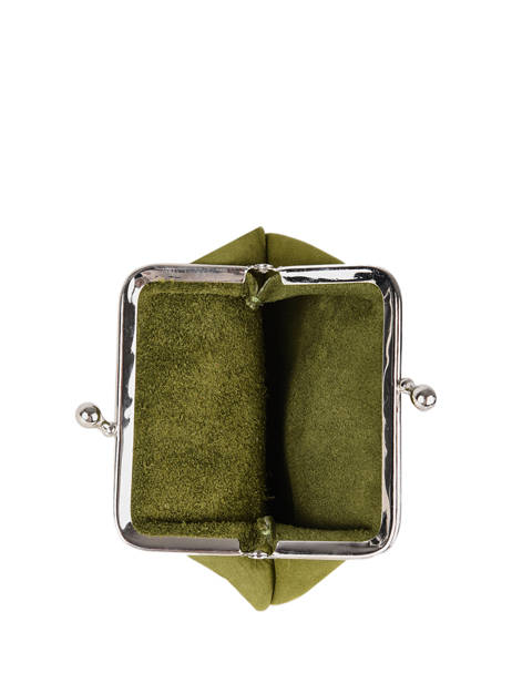 Portemonnee Etincelle Nubuck Leder Etrier Groen etincelle nubuck EETN654 ander zicht 1